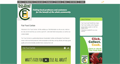 Desktop Screenshot of fairfoodcarlisle.org